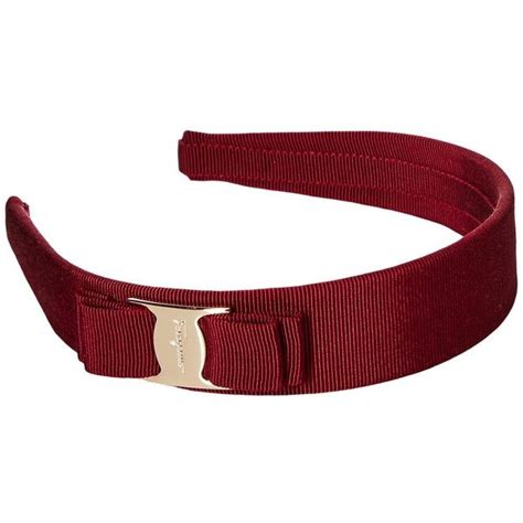 ferragamo headband replica|salvatore ferragamo hair band.